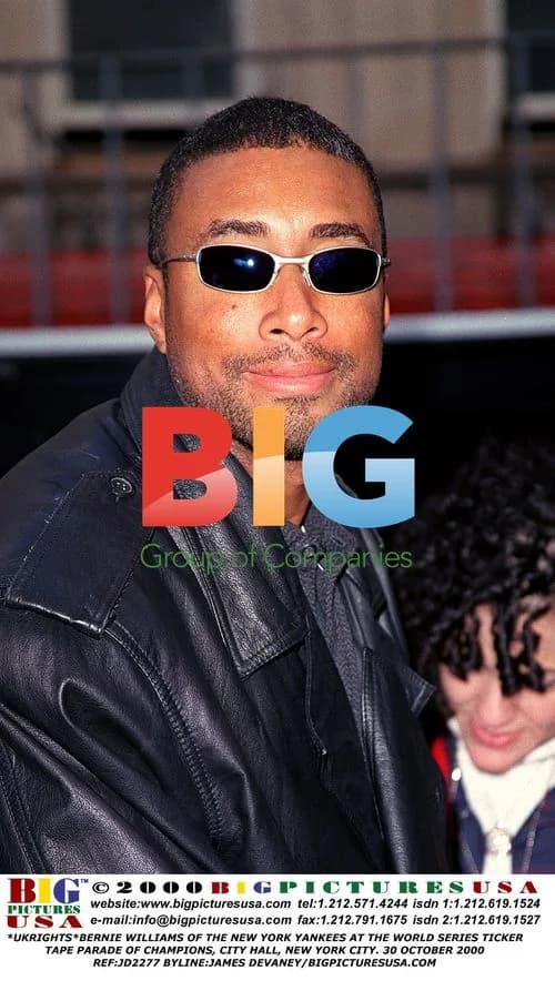 Bernie Williams at World Series Parade