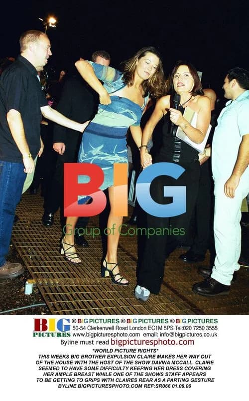 Big Brother Expulsion - Claire and Davina