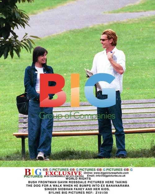 Gavin Rossdale and Siobhan Fahey Spotted