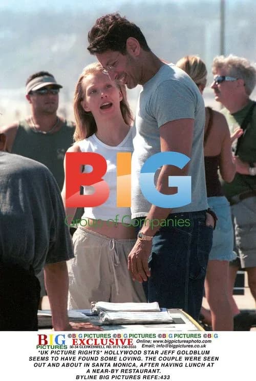 Jeff Goldblum seen with girlfriend in Santa Monica