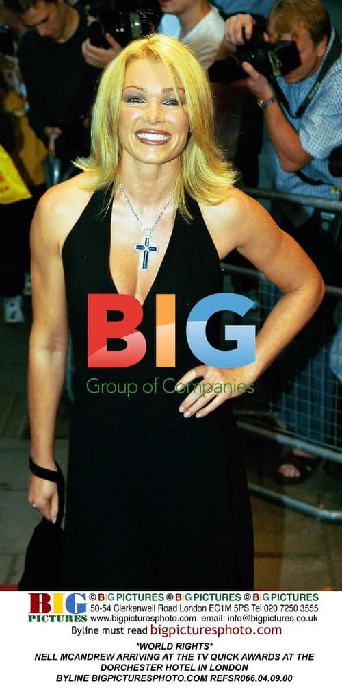 Nell McAndrew at TV Quick Awards in London