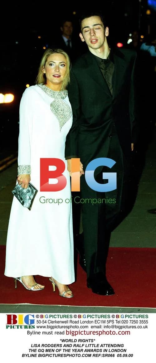 LISA RODGERS AND RALF LITTLE AT GQ MEN OF THE YEAR AWARDS