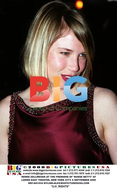 Renee Zellweger at 'Nurse Betty' Premiere