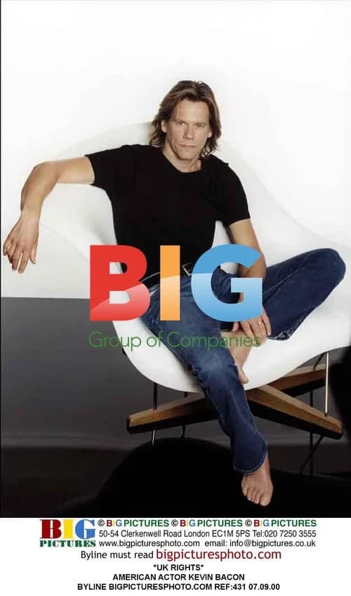 Kevin Bacon Photographed in the UK