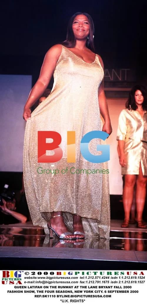 Queen Latifah at Lane Bryant Fashion Show