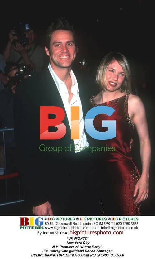 Jim Carrey and Renee Zellweger at Nurse Betty Premiere