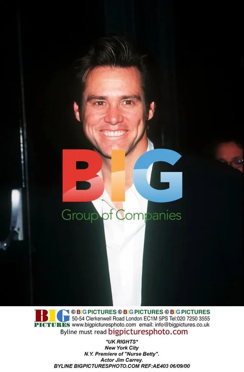 Jim Carrey at Nurse Betty NY Premiere