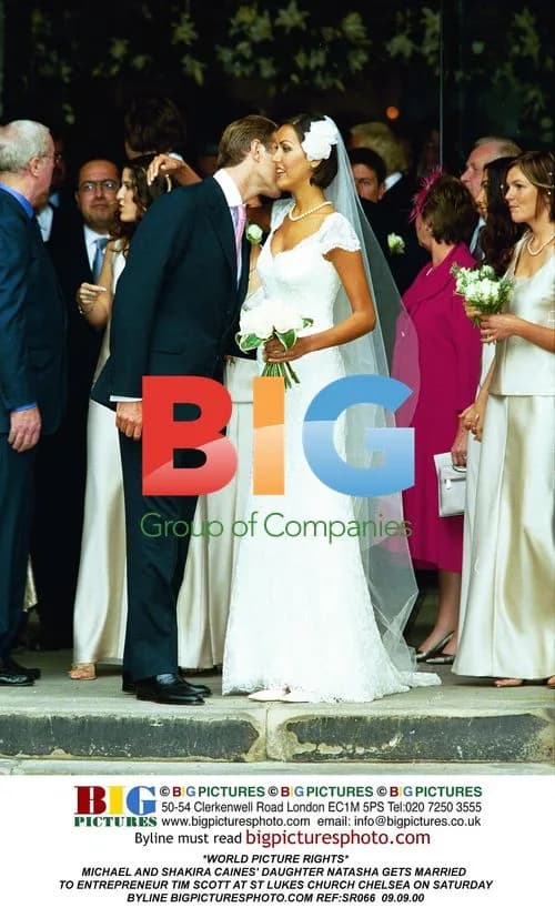Michael Caine's Daughter Natasha's Wedding
