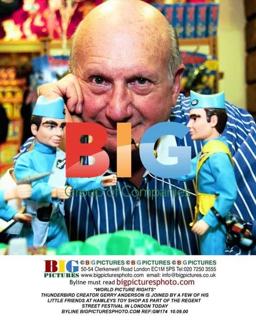 Gerry Anderson and Thunderbirds Puppets