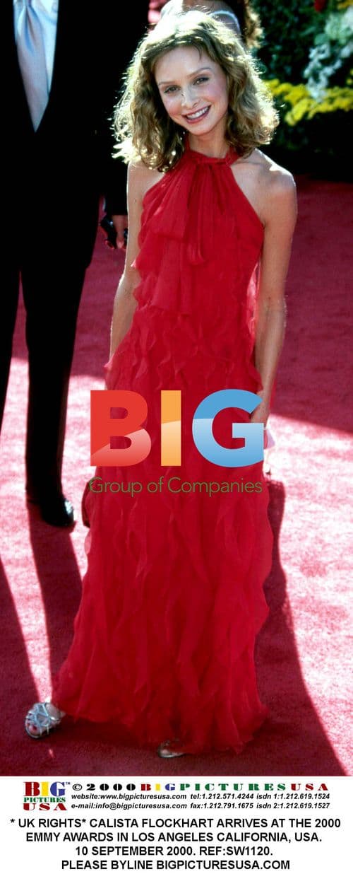 Calista Flockhart at 2000 Emmys