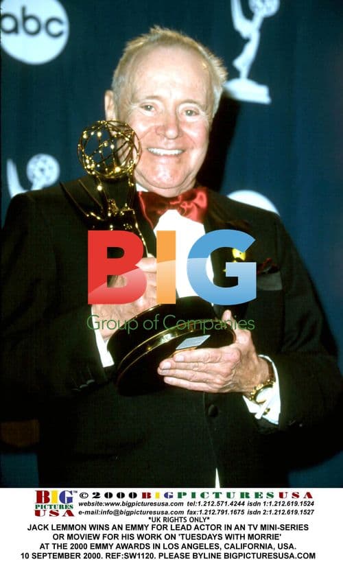 Jack Lemmon Wins Emmy