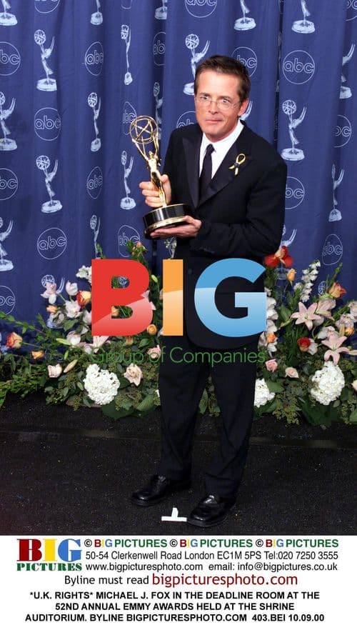 Michael J. Fox at 52nd Emmy Awards