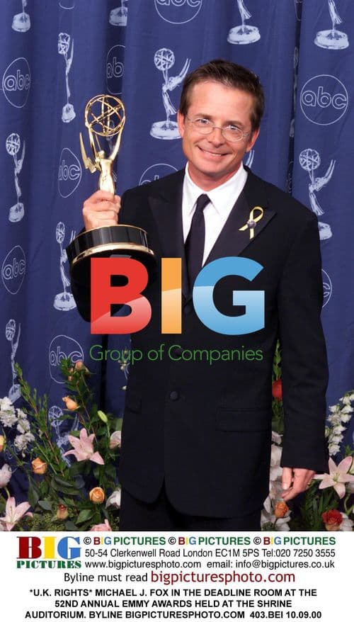 Michael J. Fox at 52nd Emmy Awards