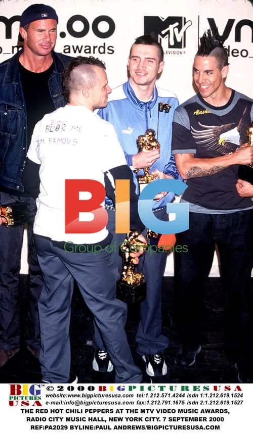 Red Hot Chili Peppers at MTV VMA
