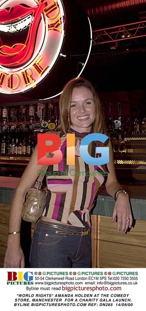 Amanda Holden at Comedy Store Charity Gala