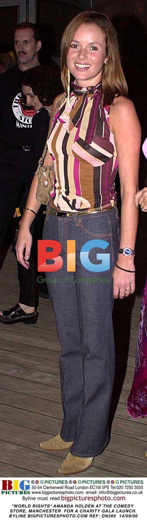 Amanda Holden at Comedy Store Charity Gala