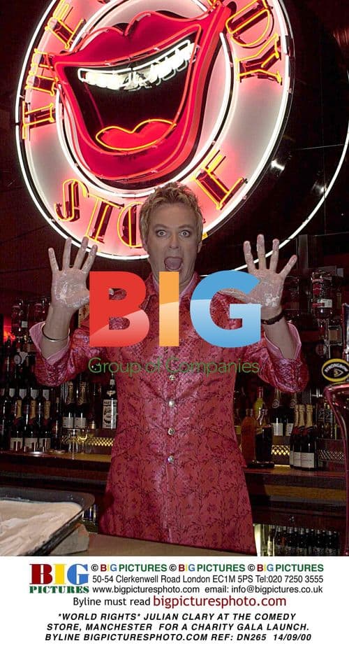 Julian Clary at Comedy Store Charity Gala