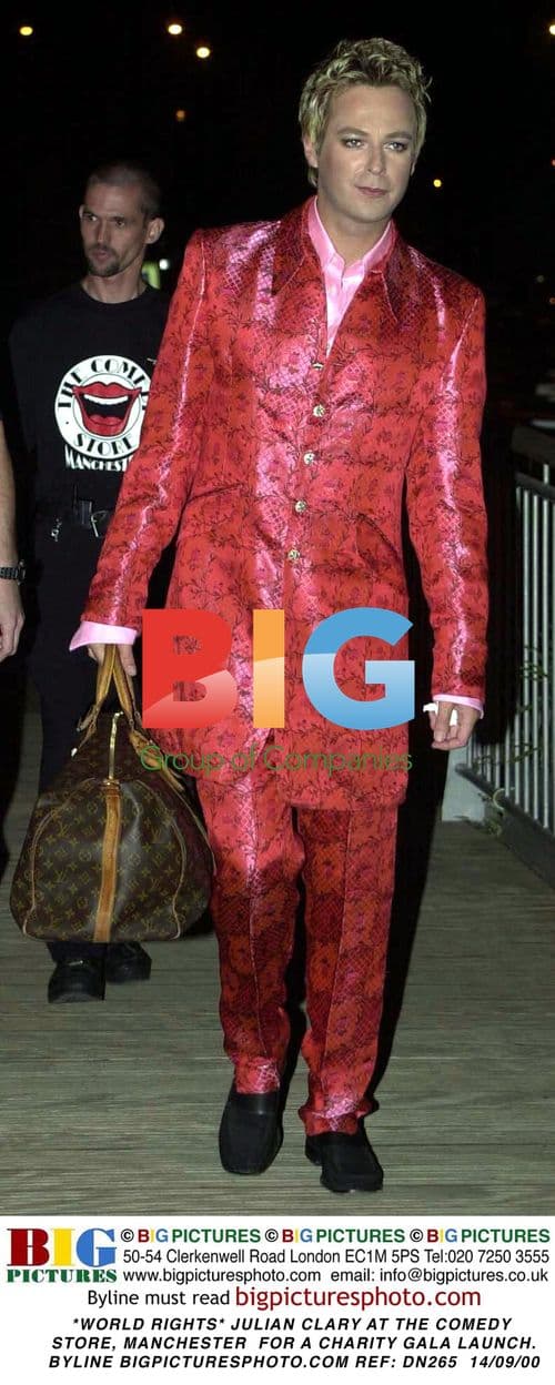 JULIAN CLARY AT CHARITY COMEDY GALA