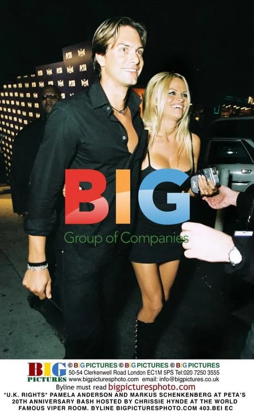 Pamela Anderson and Markus Schenkenberg at PETA 20th Anniversary