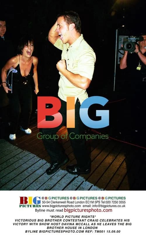 Big Brother Winner Craig Celebrates with Davina