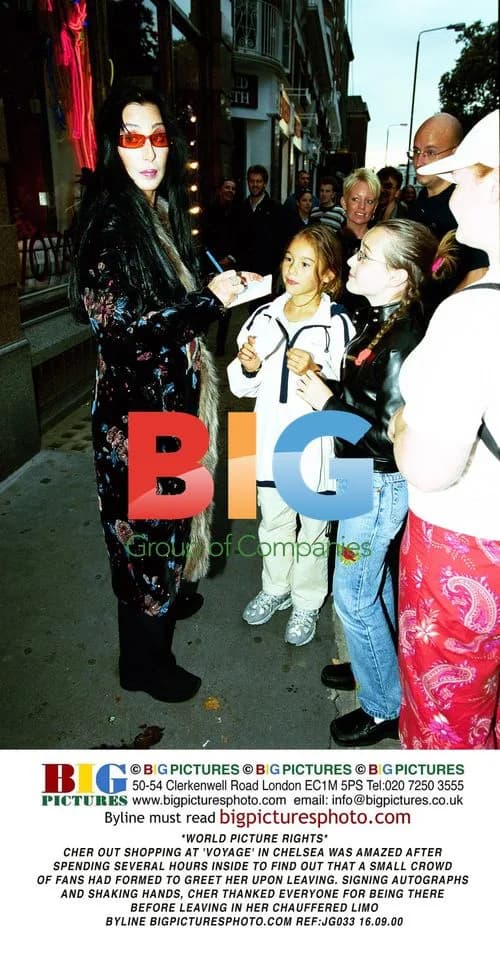 Cher Shops at 'Voyage' in Chelsea