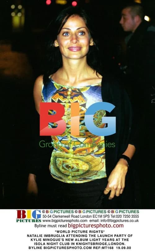 Natalie Imbruglia at Kylie Minogue Album Launch