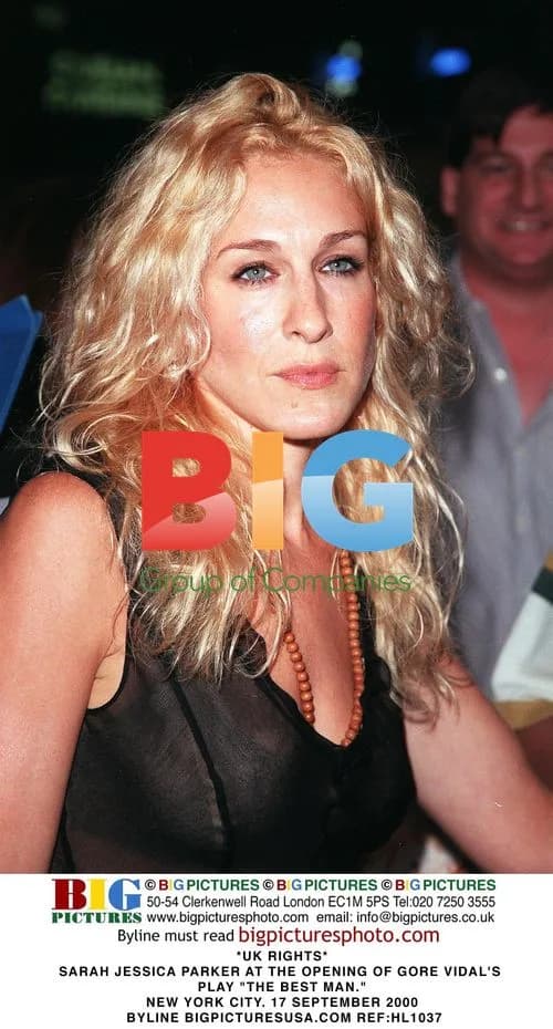 Sarah Jessica Parker at "The Best Man" play opening