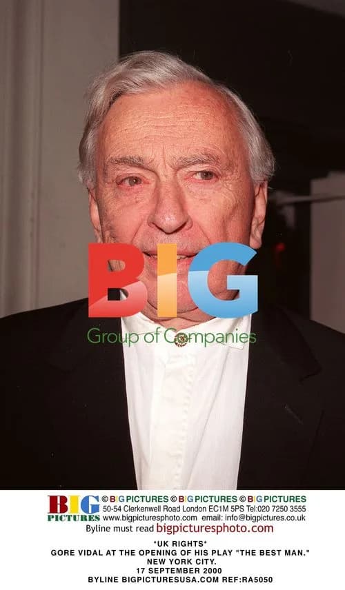 Gore Vidal at Opening of "The Best Man"