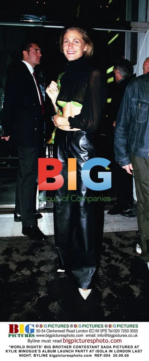 Big Brother's Sada at Kylie Minogue's Album Launch