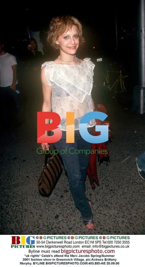 Brittany Murphy at Marc Jacobs Show