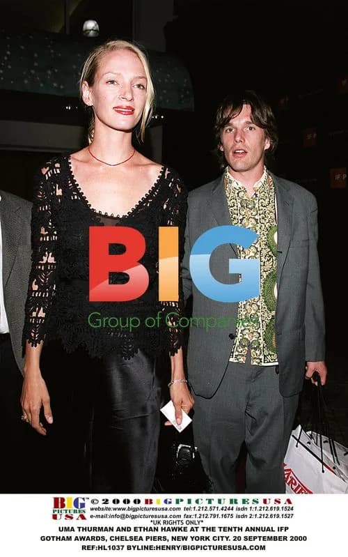 Uma Thurman and Ethan Hawke at IFP Gotham Awards