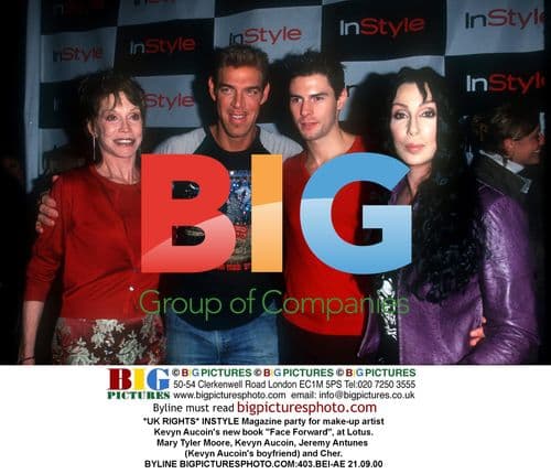 INSTYLE party for Kevyn Aucoin's "Face Forward"