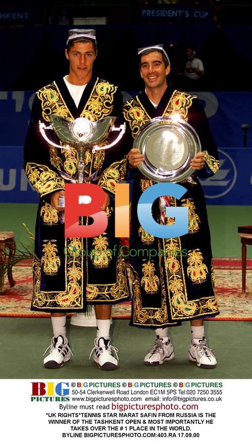 Marat Safin Wins Tashkent Open, Reaches #1 Rank