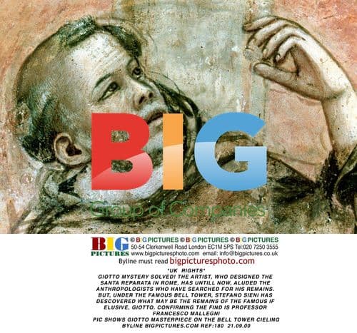 Discovery of Giotto remains under bell tower