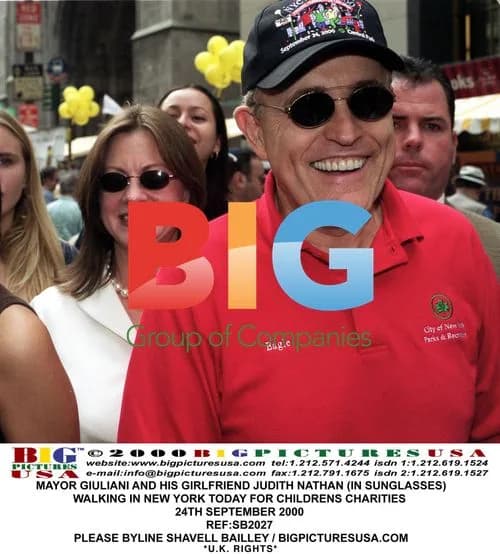 Mayor Giuliani and Judith Nathan in NYC