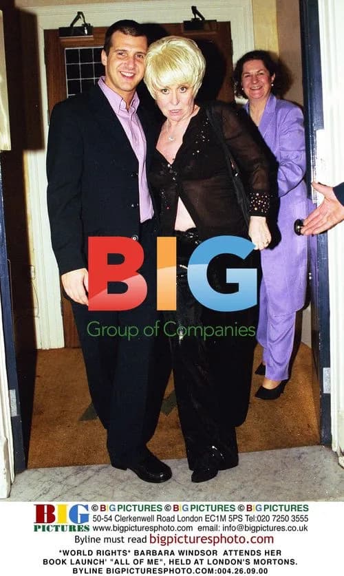 Barbara Windsor Attends Book Launch