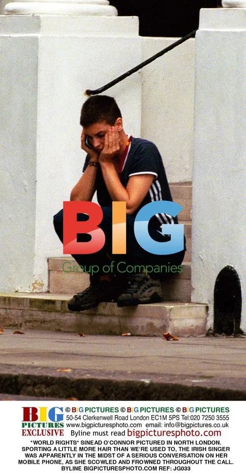 Sinead O'Connor in North London