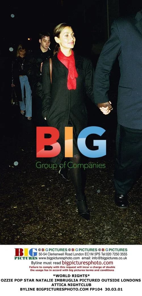 Natalie Imbruglia Outside Attica Nightclub