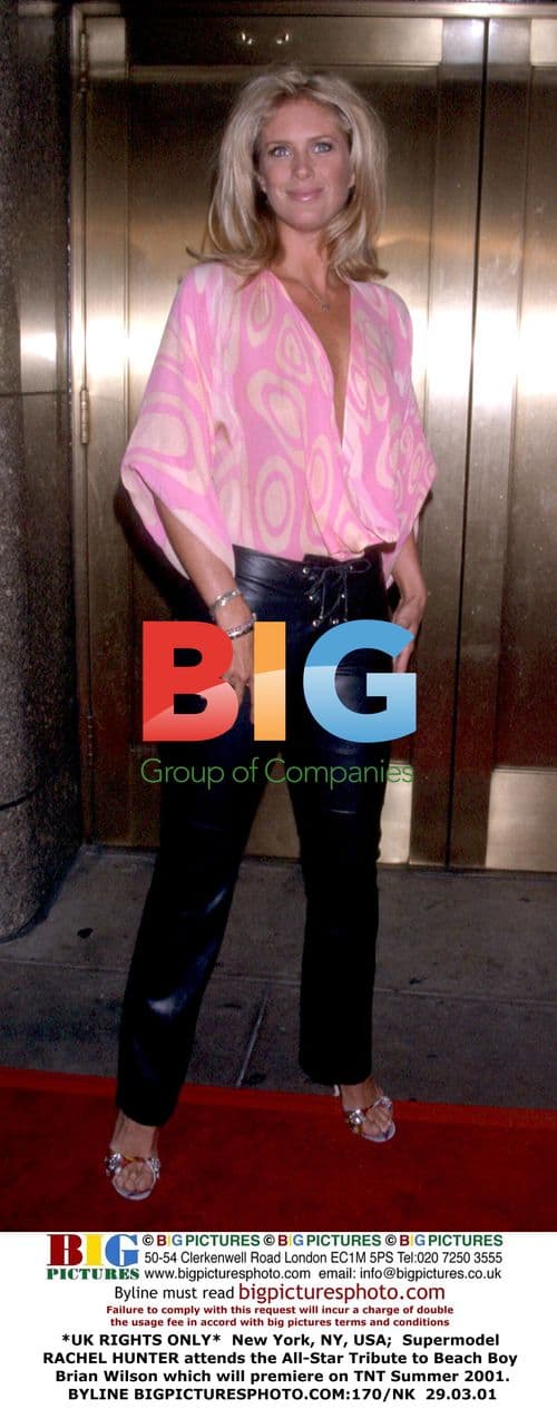 Rachel Hunter at Beach Boys Tribute