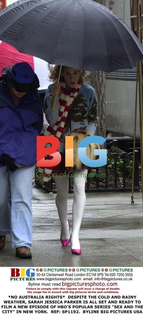 Sarah Jessica Parker on 'Sex and the City' Set