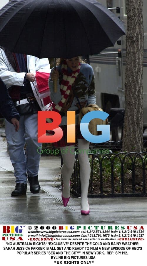 Sarah Jessica Parker on 'Sex and the City' Set