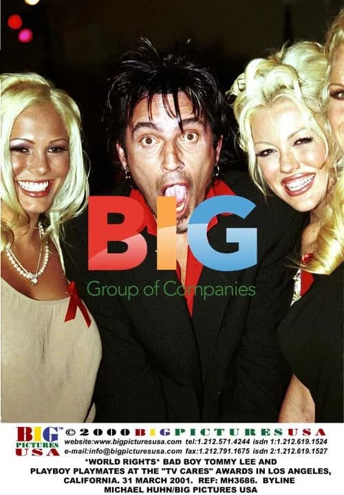 Tommy Lee and Playboy Playmates at TV Cares Awards