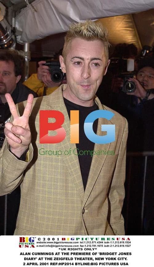 Alan Cummings at 'Bridget Jones' Diary' Premiere