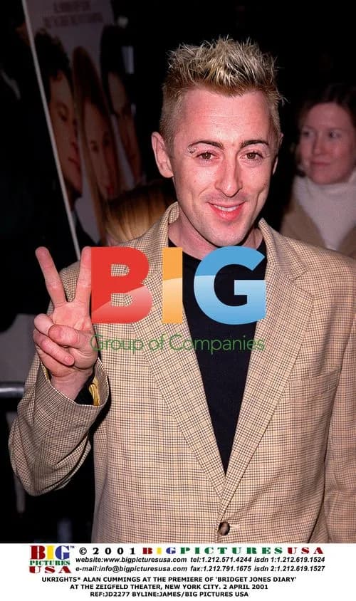 Alan Cummings at 'Bridget Jones Diary' Premiere