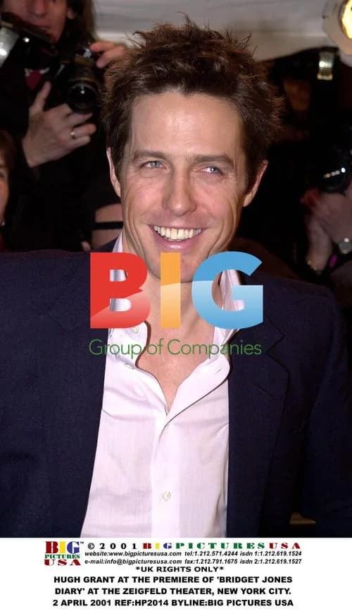 Hugh Grant at 'Bridget Jones' Premiere