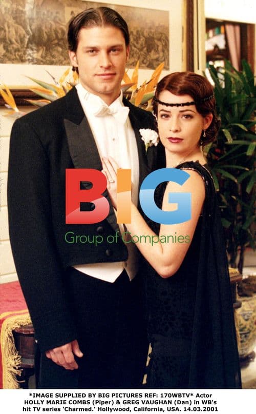 Holly Marie Combs and Greg Vaughan on 'Charmed'