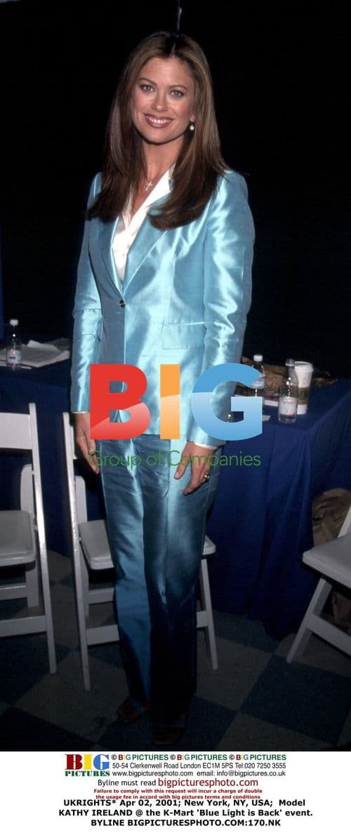 Model KATHY IRELAND at K-Mart event