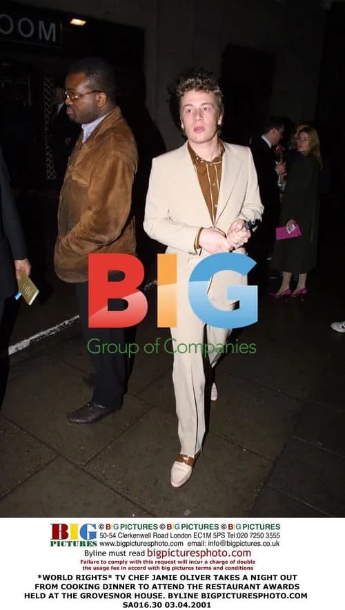 Jamie Oliver Attends Restaurant Awards