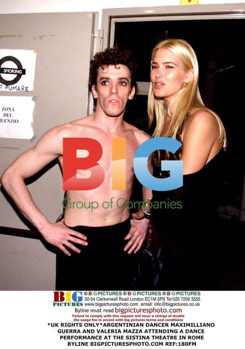 Argentinian dancer Maximilliano Guerra and Valeria Mazza at dance performance