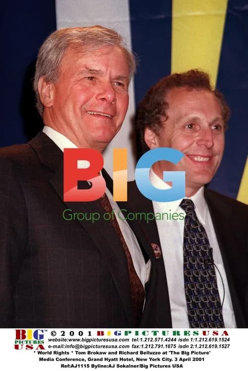 Tom Brokaw and Richard Belluzzo at 'The Big Picture' Media Conference